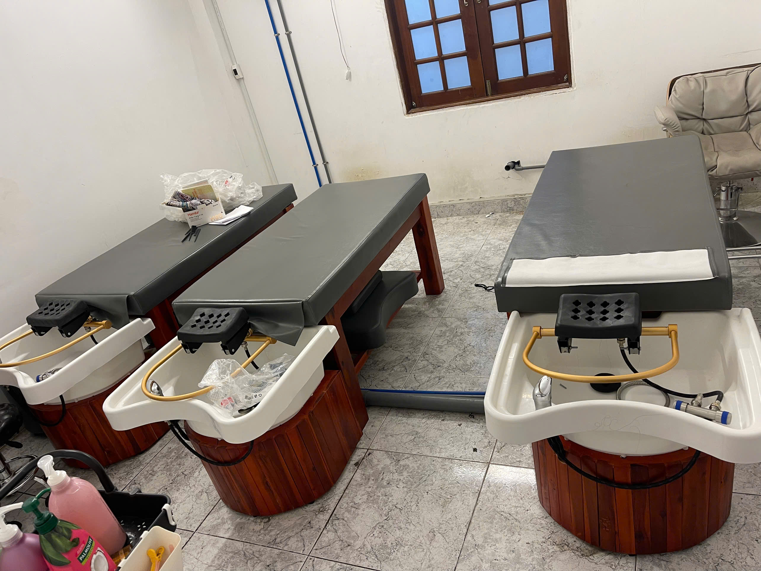 Thanh lý giường gội 2in1 cũ giá rẻ